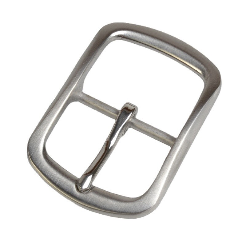 1pc 40mm (1.5&Prime;) Heavy Duty Stainless Steel Single Prong Buckle For Belt Rectangular