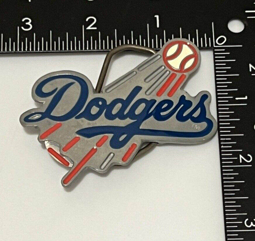 LA Dodgers Baseball Team Belt Buckle MLB Major League Baseball
