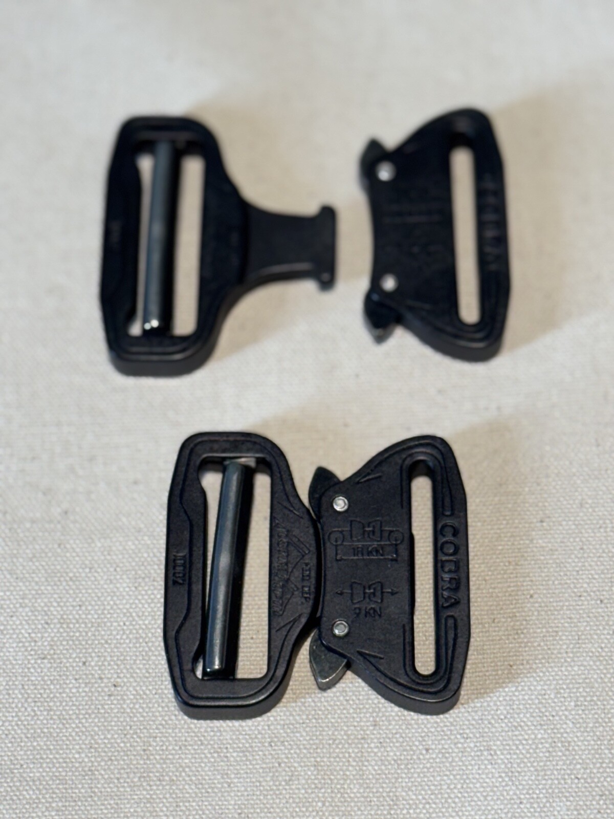 AustriAlpin Cobra 1.75&Prime; buckle ( FLAT BLACK ) STANDARD quick release