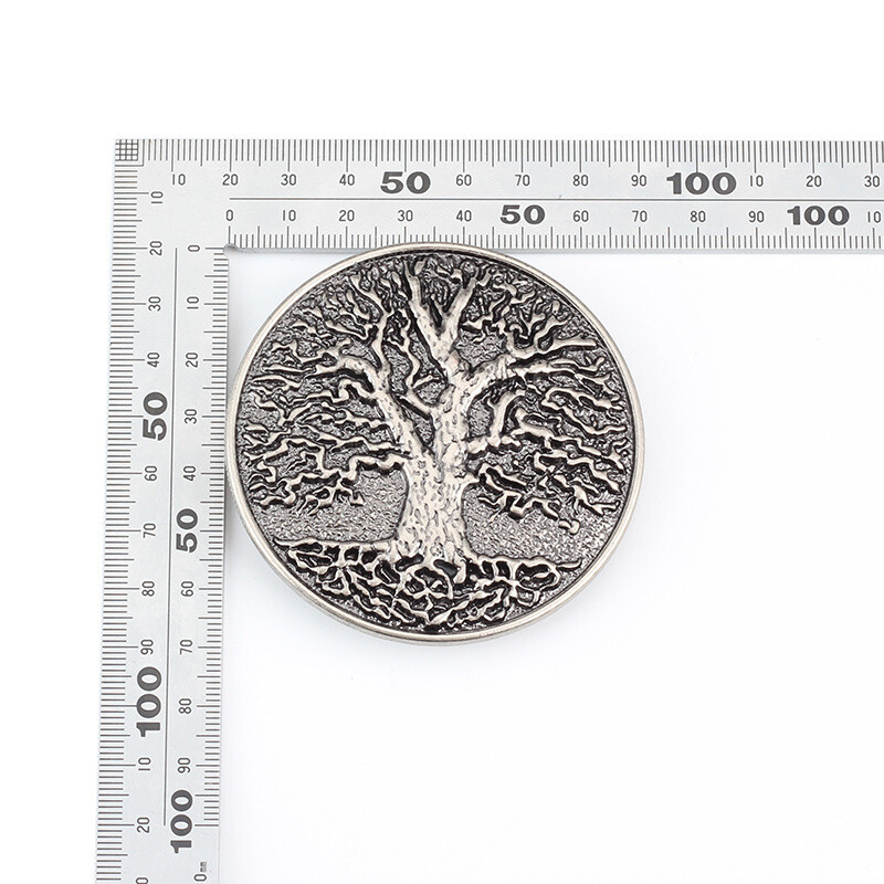 Tree of Life Belt Buckle Western Cowboy Motorcycle Riding Belt Buckle