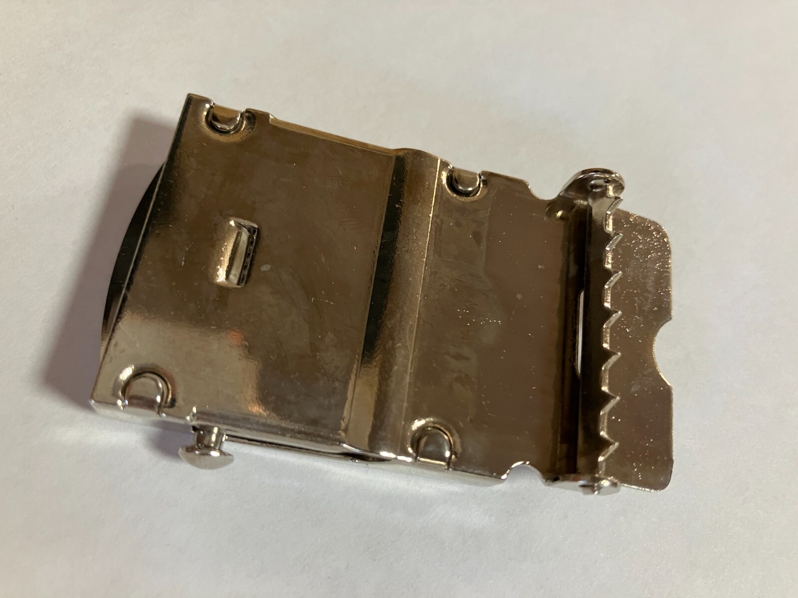 Chrome Plated Military Ratchet Belt Buckles