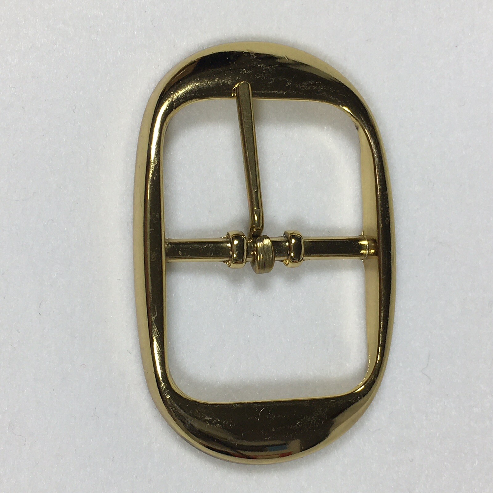 Vintage Replacement Belt Buckle Fits 1.5&Prime; Simple Basic Gold Toned Made in USA 7A