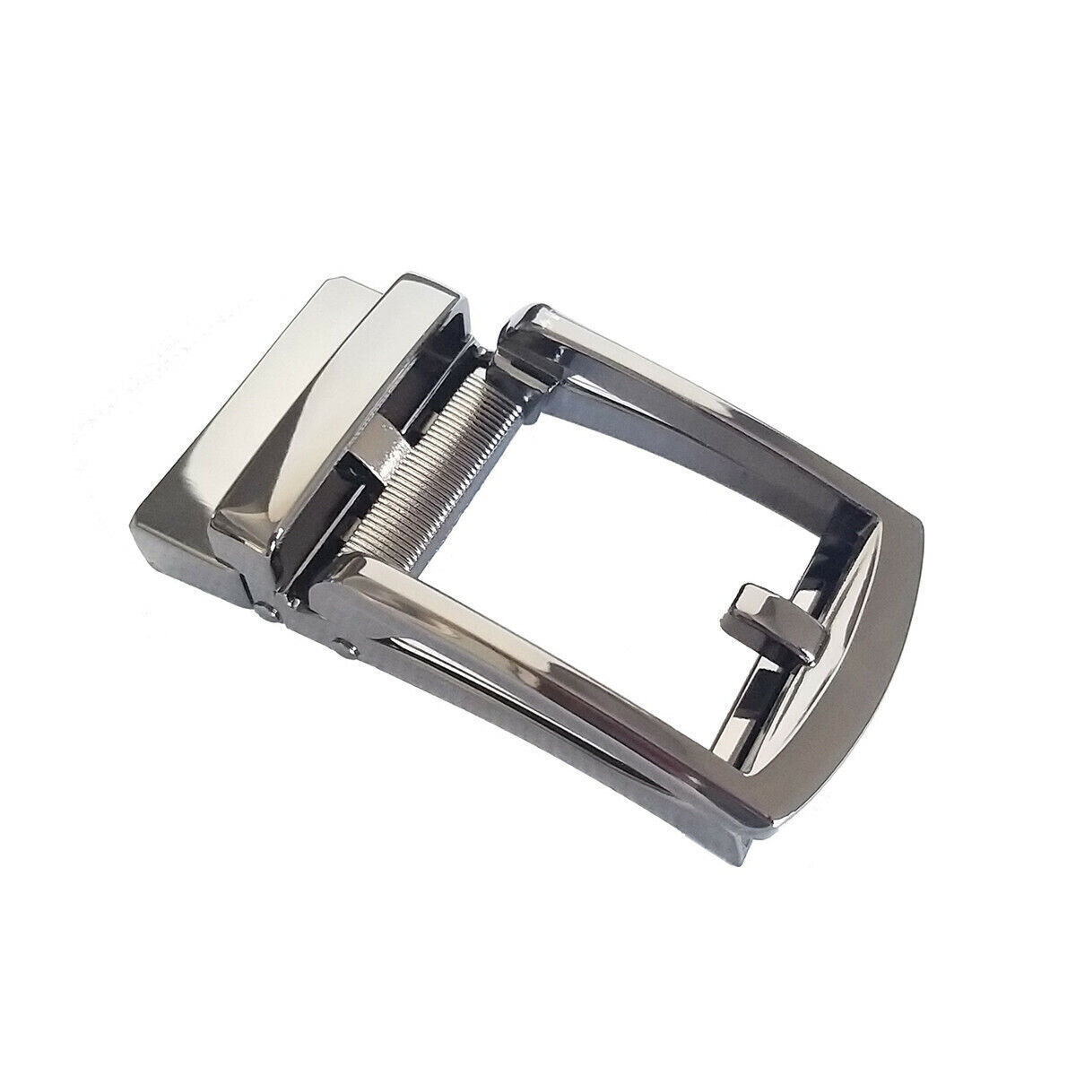 Men&rsquo;s Automatic Slide Buckle Replacements Metal Ratchet Leather Belt Buckles