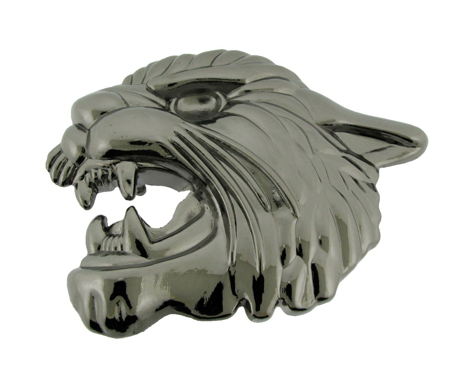 Men Women Belt Buckle Lion Wolf Bear Dragon Black Panther Western Rodeo Cowgirl