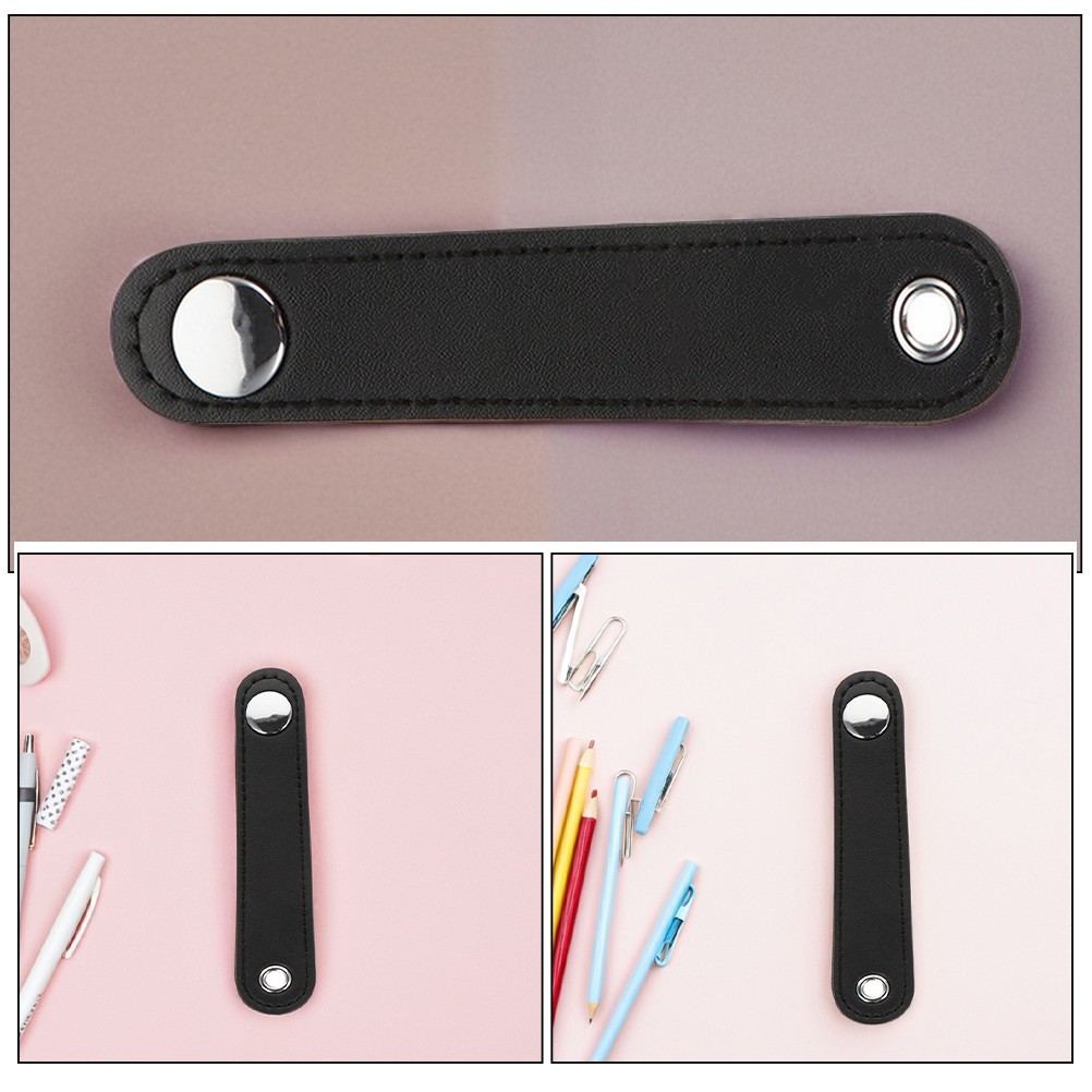 2Pcs Black Universal Accordion Bellows Buckle Straps Durable Instrument Fittings