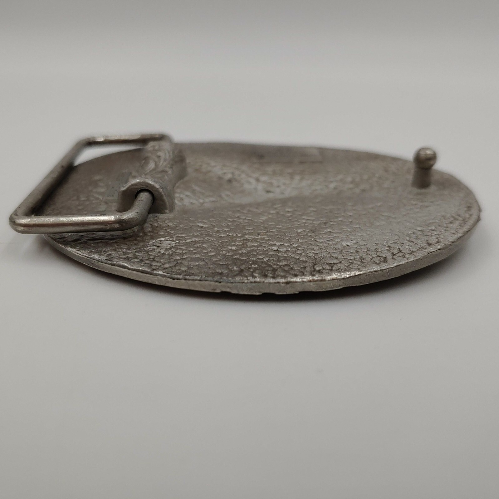 SISKIYOU A2 1995 Flying Eagle and Eagle Feathers Pewter Belt Buckle
