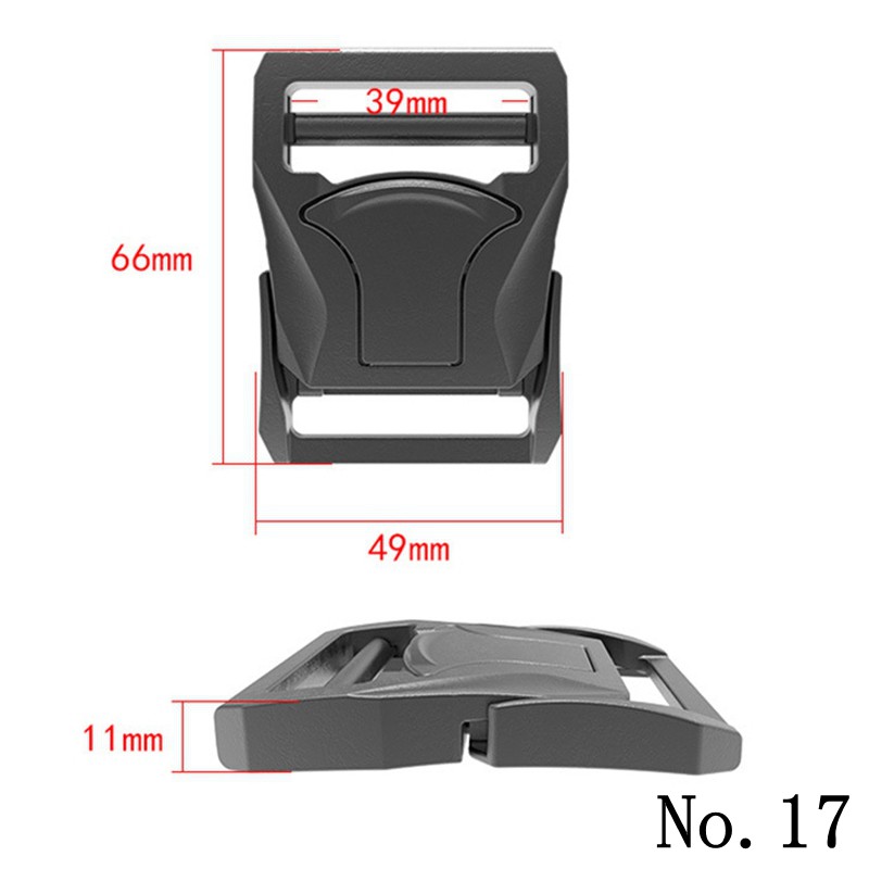 38mm Belts Buckles Quick Release Tactical Belts Buckles Safety Strong Buckles