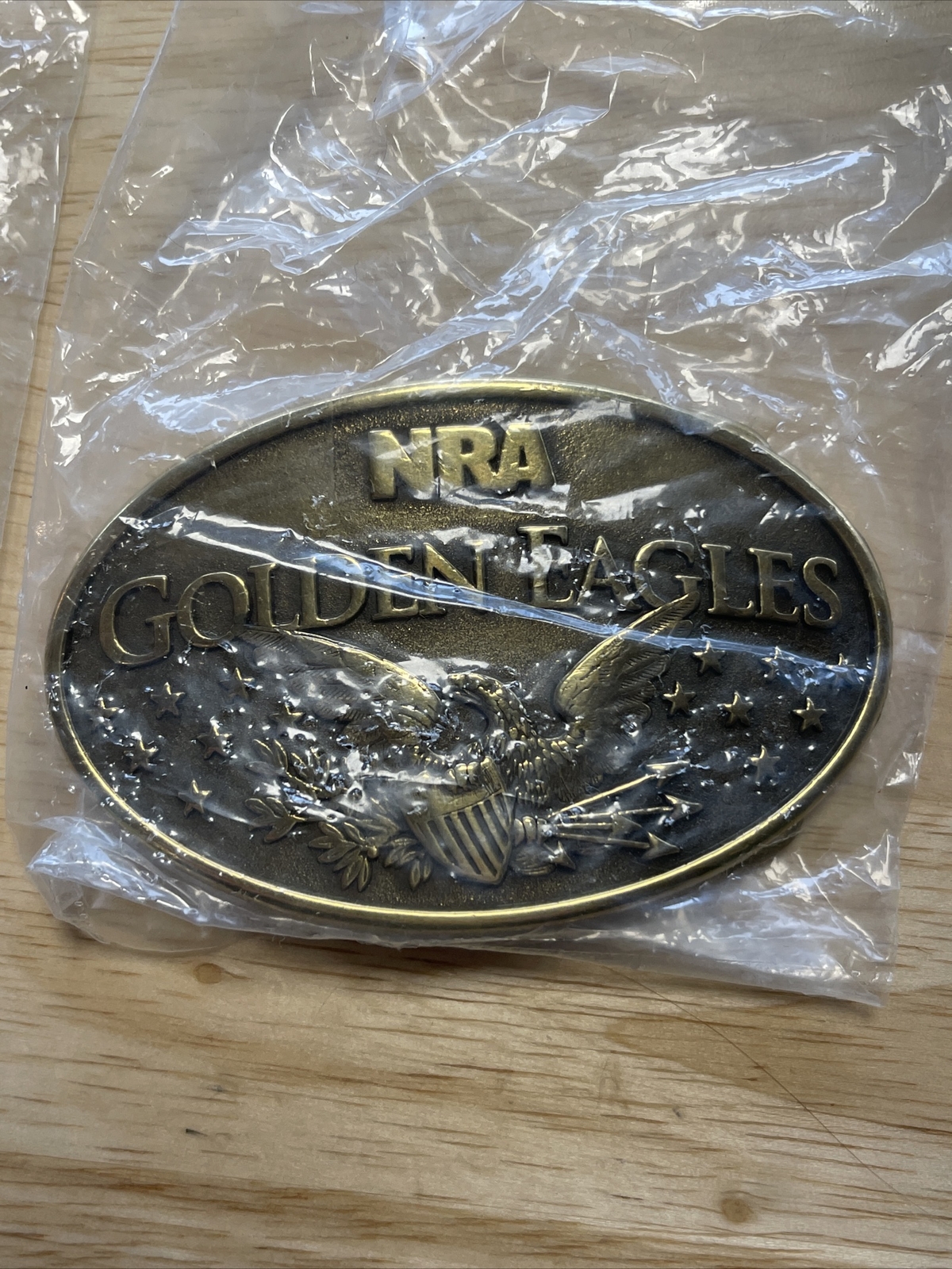 NRA Golden Eagles Men&rsquo;s Belt Buckles