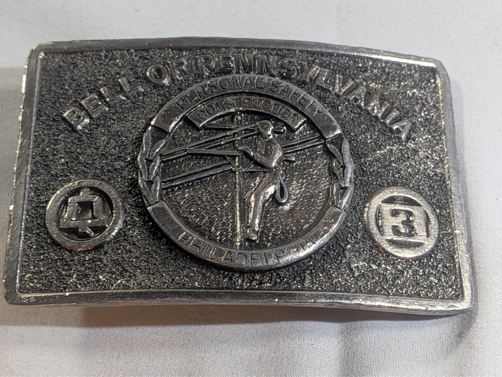 Vintage Bell of Pennsylvania Belt Buckles Lot of 3 | Brass | 1981–82 | USA Made