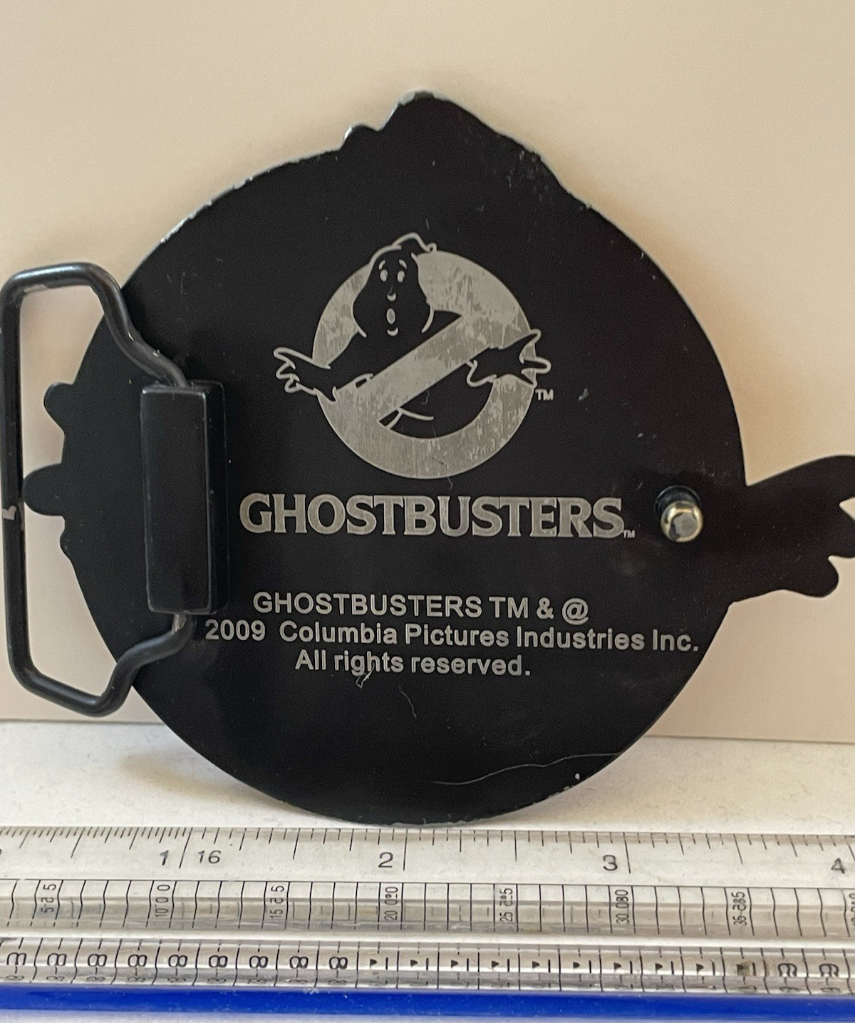 Ghostbusters Metal Enamel Belt Buckle 2009