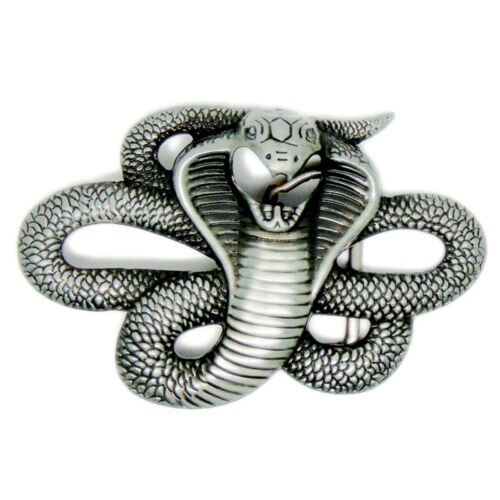 Snake Belt Buckle Western Cowboy Native American Motorcyclist (SNK-03)