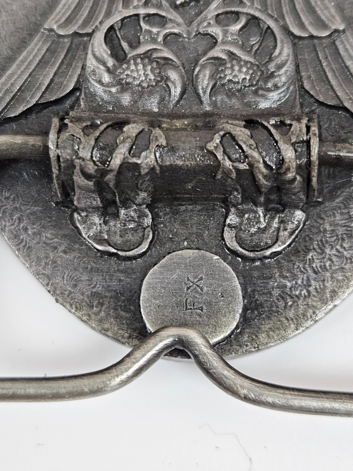 Vtg Capt Hawks 1978 Belt Buckle I&rsquo;D RATHER BE FISHING 3.5&Prime; Oval Father Dad