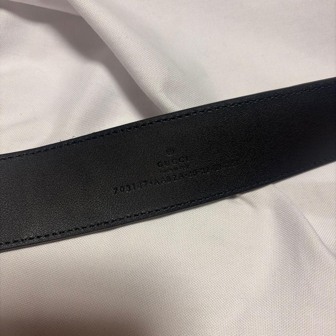 GUCCI Pre-Owned Joe Wide Leather Belt