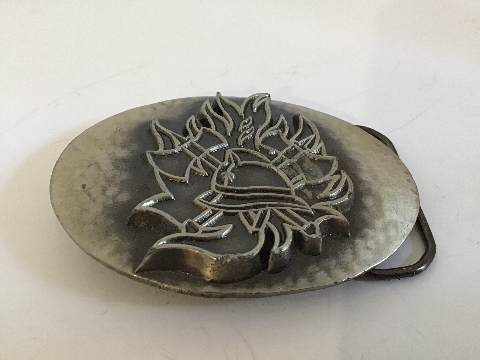 Tanside Men&rsquo;s Belt Buckle Firefighters Made In USA Great DD162