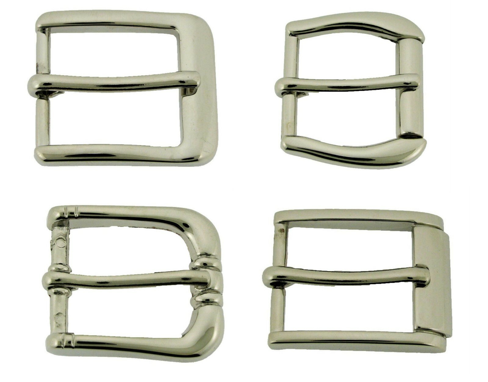 Pin Belt Buckles for Men&rsquo;s 1.00″ Inch 25MM Pin Buckles Silver Prong Antiallergy