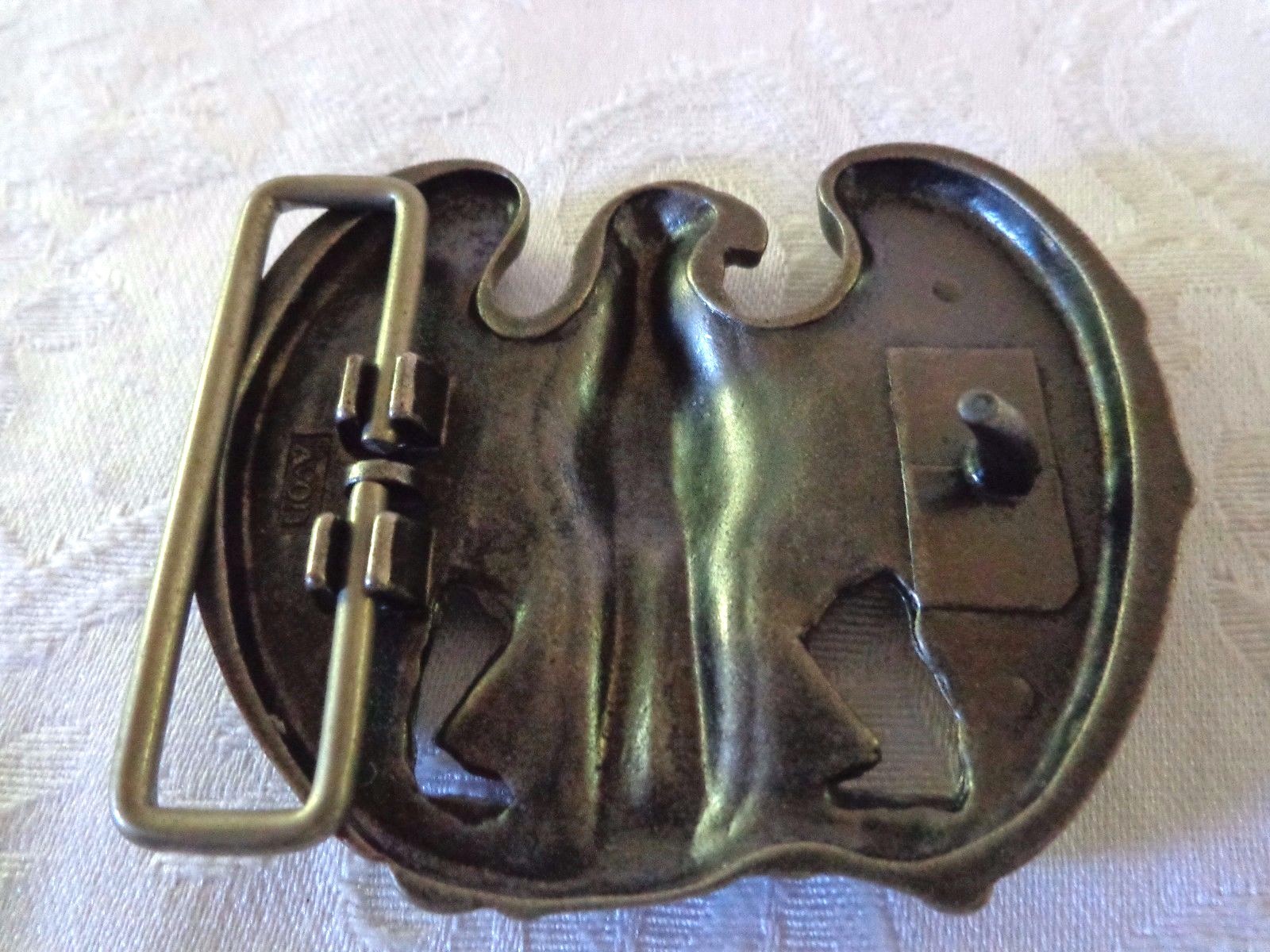 Avon Eagle Brass Tone Belt Buckle