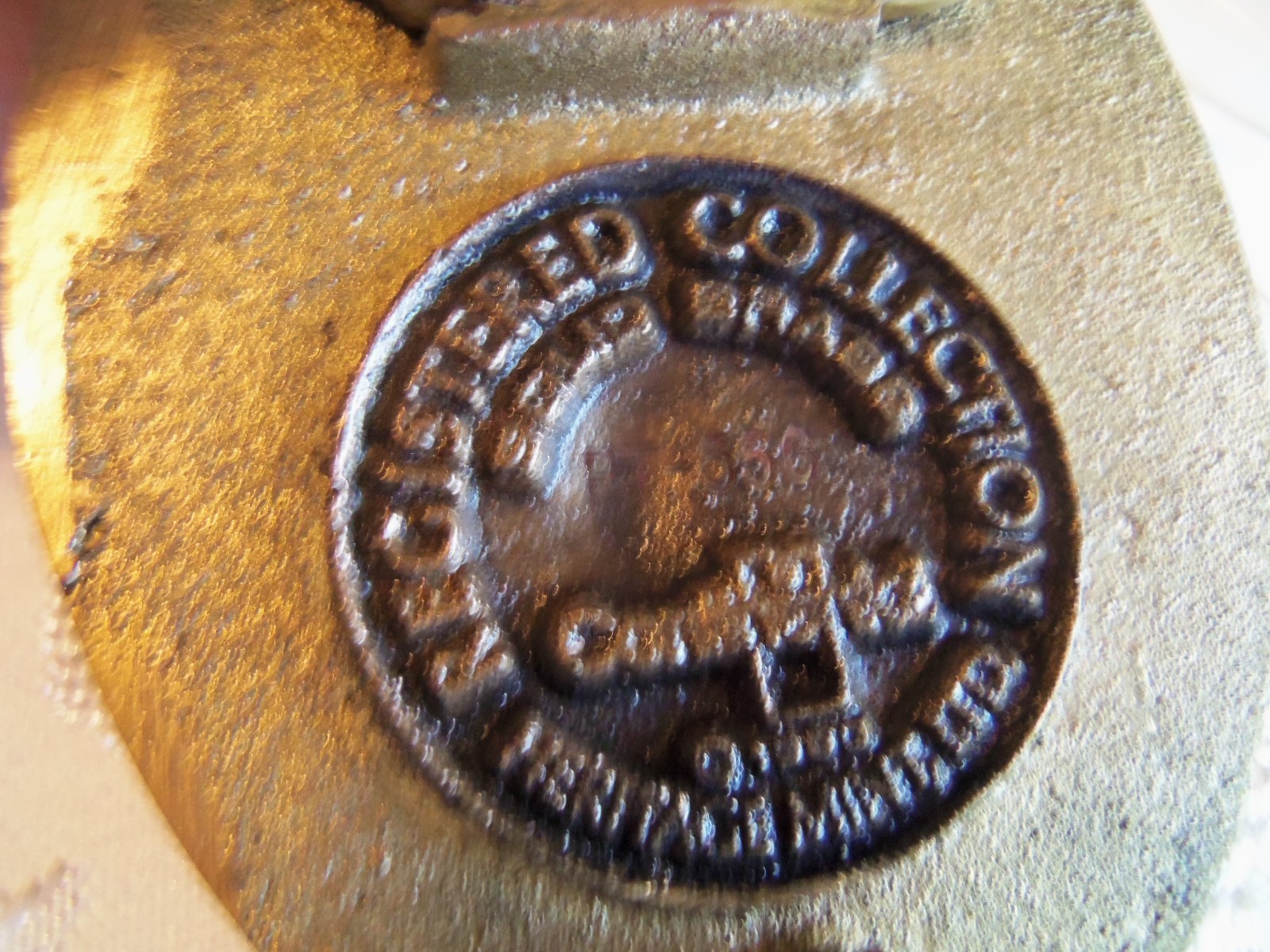 Registered Historical Collection Oklahoma Land Run Belt Buckle Rare in Pouch