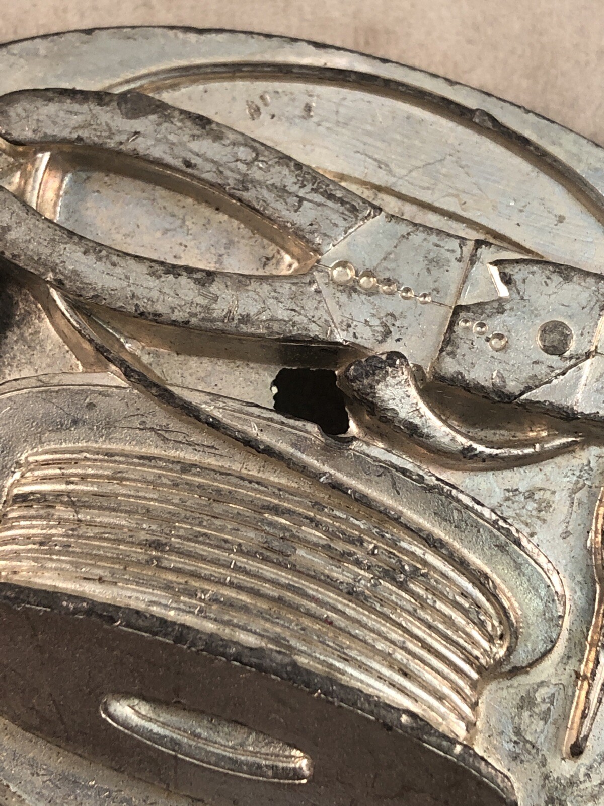 Siskiyou Buckle Co Belt Buckle Electrician 1992 Number E-6