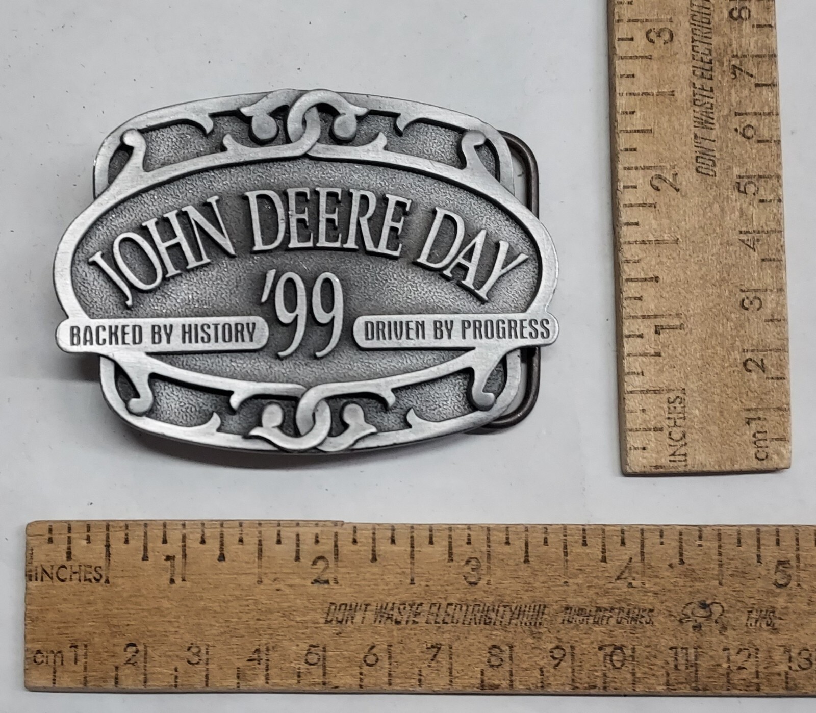 JOHN DEERE DAY &rsquo;99 – belt BUCKLE – listing #7186
