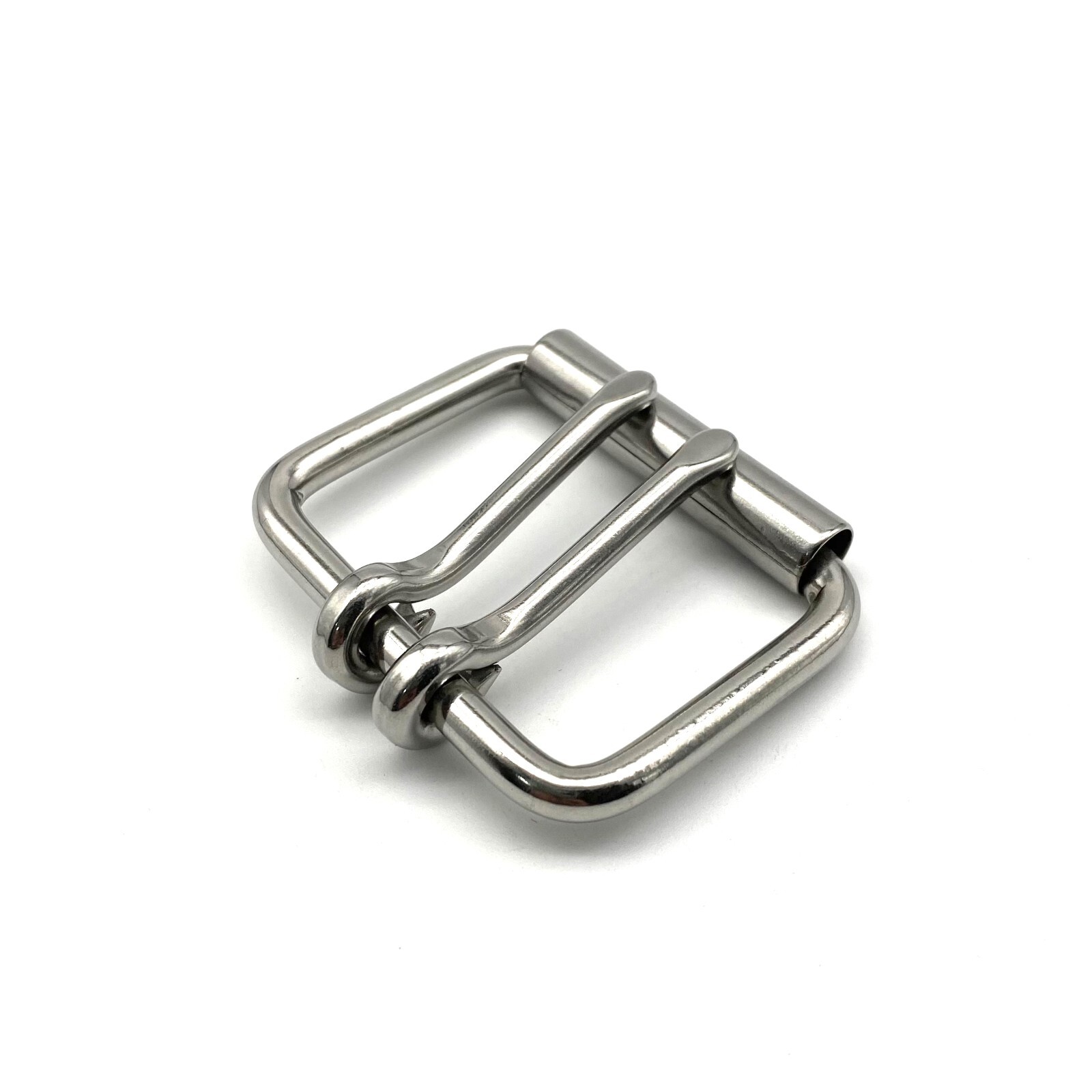 Roller Buckle Stainless Steel Rolling Bar Buckle Dog Collar Fasten Buckle 50mm