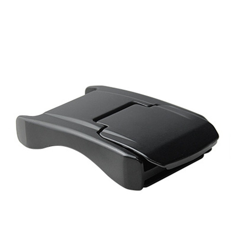 Black Aluminum 38mm Belt Buckle Lightweight Tactical Webbing Buckle for Outdoor