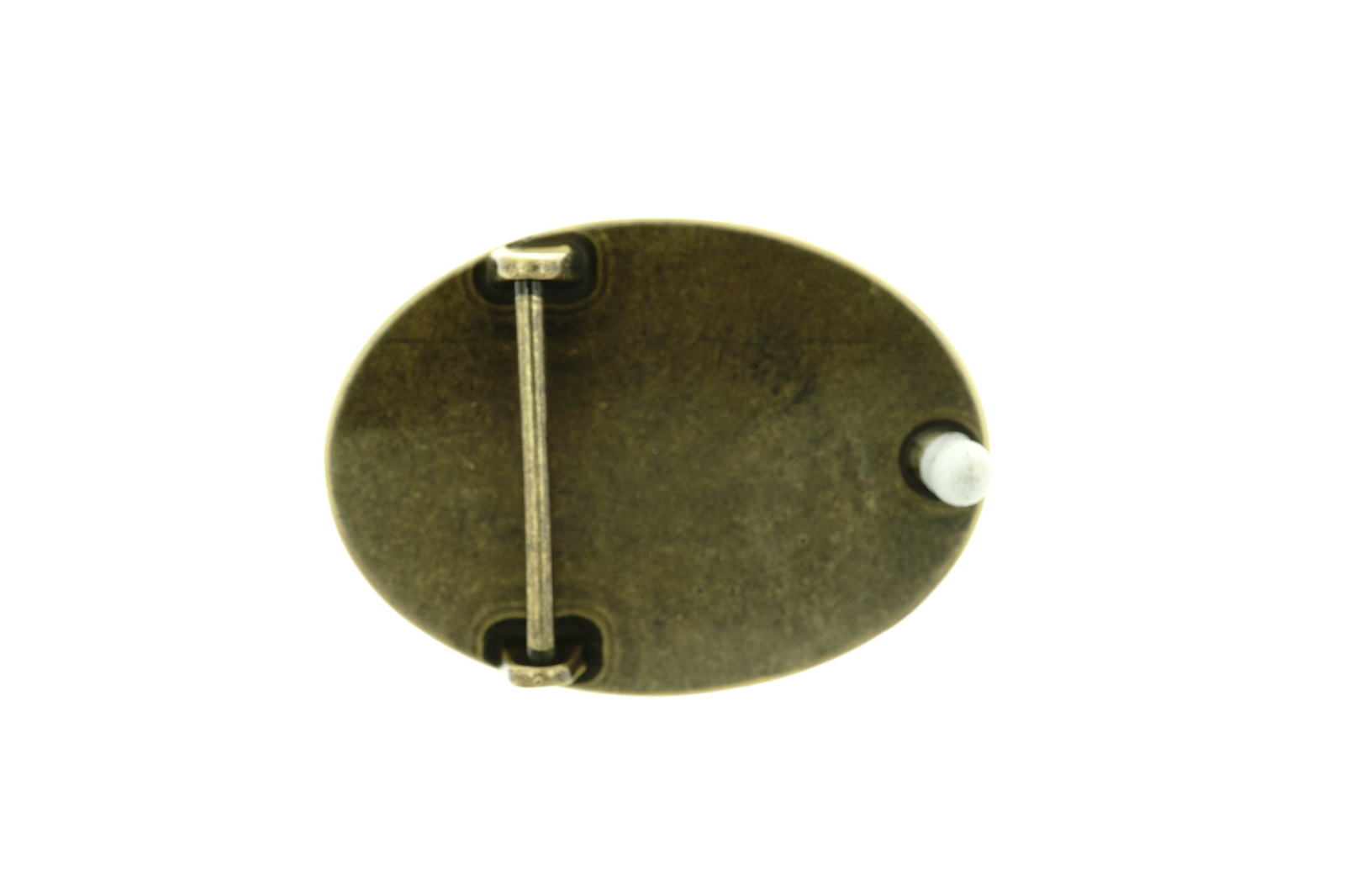 Eagle Oval Solid Brass Metal Belt Buckle