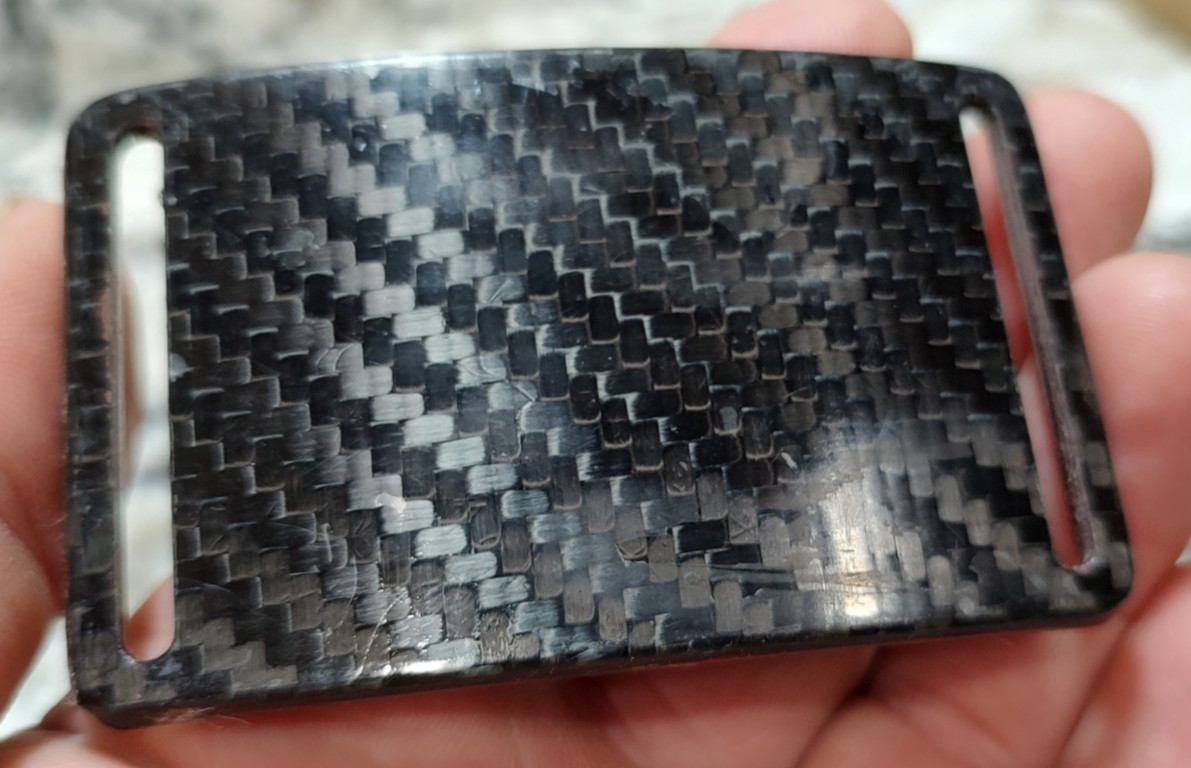 GRIP6 BELT BUCKLE – DARK MATTER CARBON FIBER – 1.5 INCH WIDE – WOMEN and MEN #13