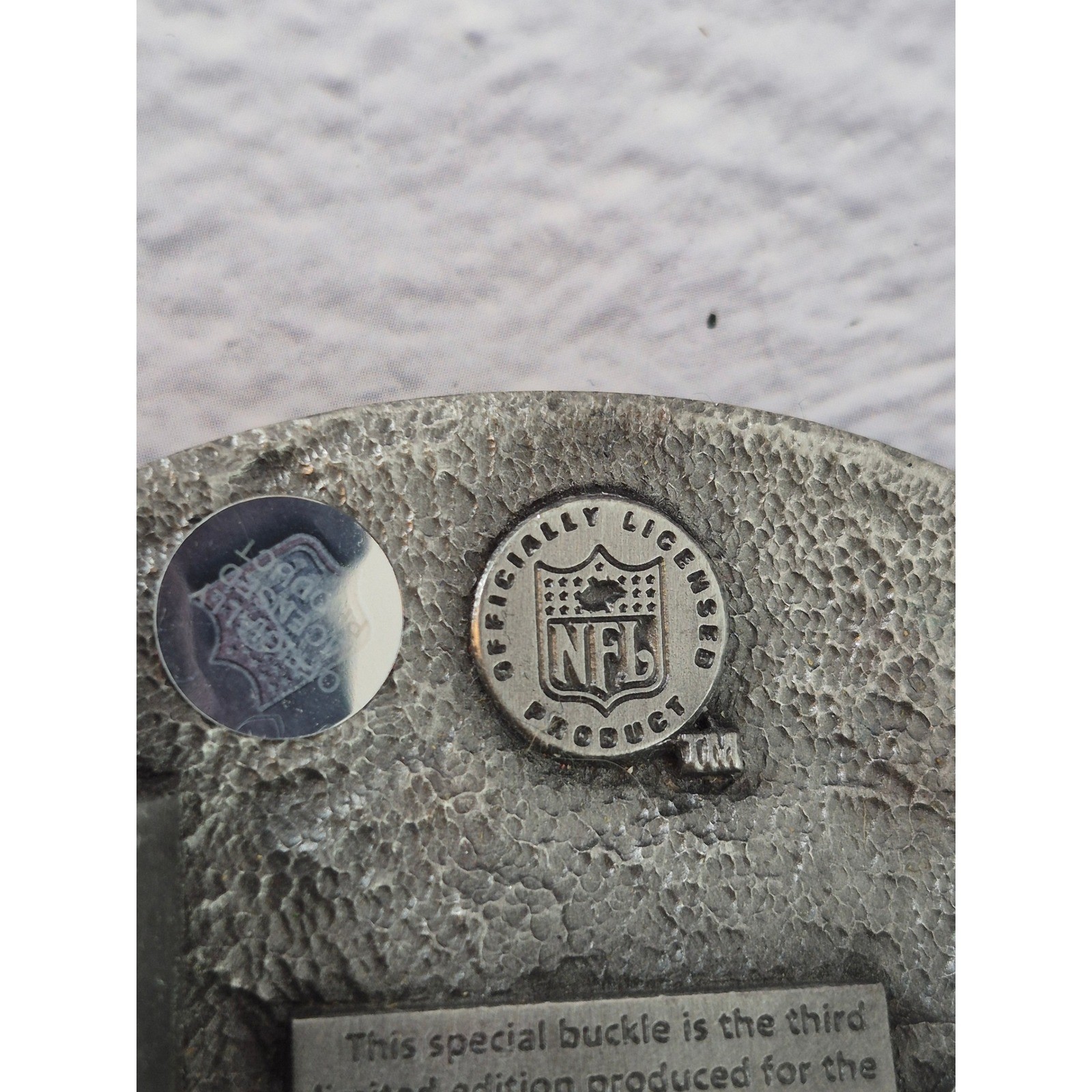 Vintage 1997 Miami Dolphins Siskiyou Belt Buckle Limited Edition NFL No 3445