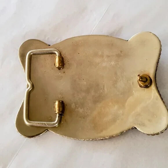 Custom Belt Buckle by Christian of LA, Skull and Crossbones