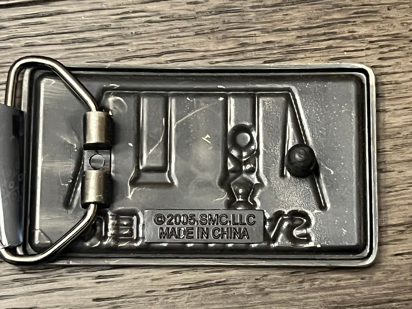 Silver Moon Belt Buckle Mens Novelty SWINGER Metal Antiqued Silver 2005 Fun