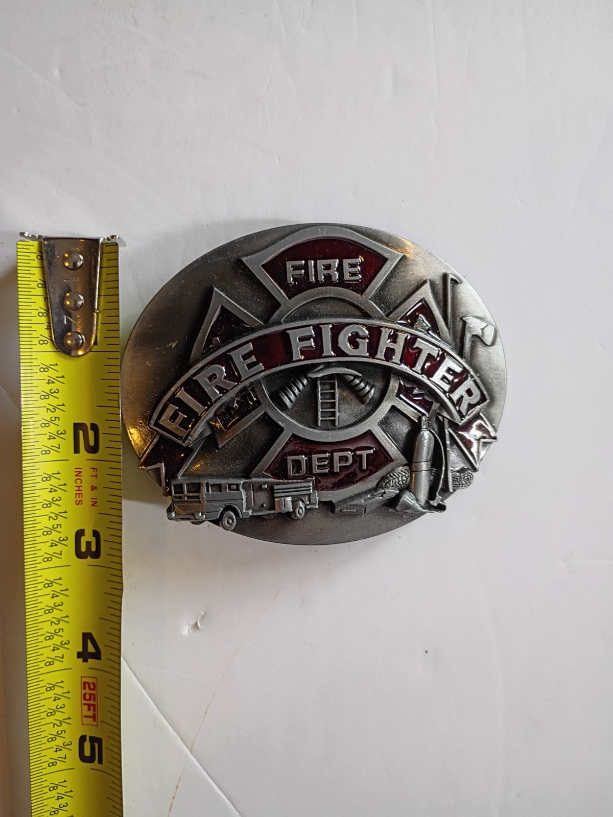 Firemen Belt Buckle Firefighter Men&rsquo;s Women&rsquo;s