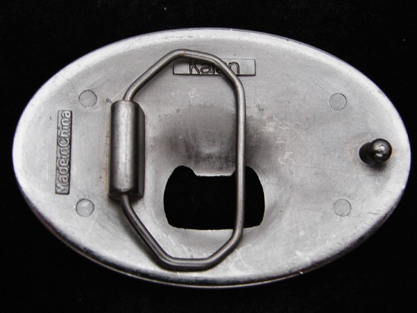 RA11102 REALLY COOL **WASTED** BEER BOTTLE OPENER FUNNY BELT BUCKLE