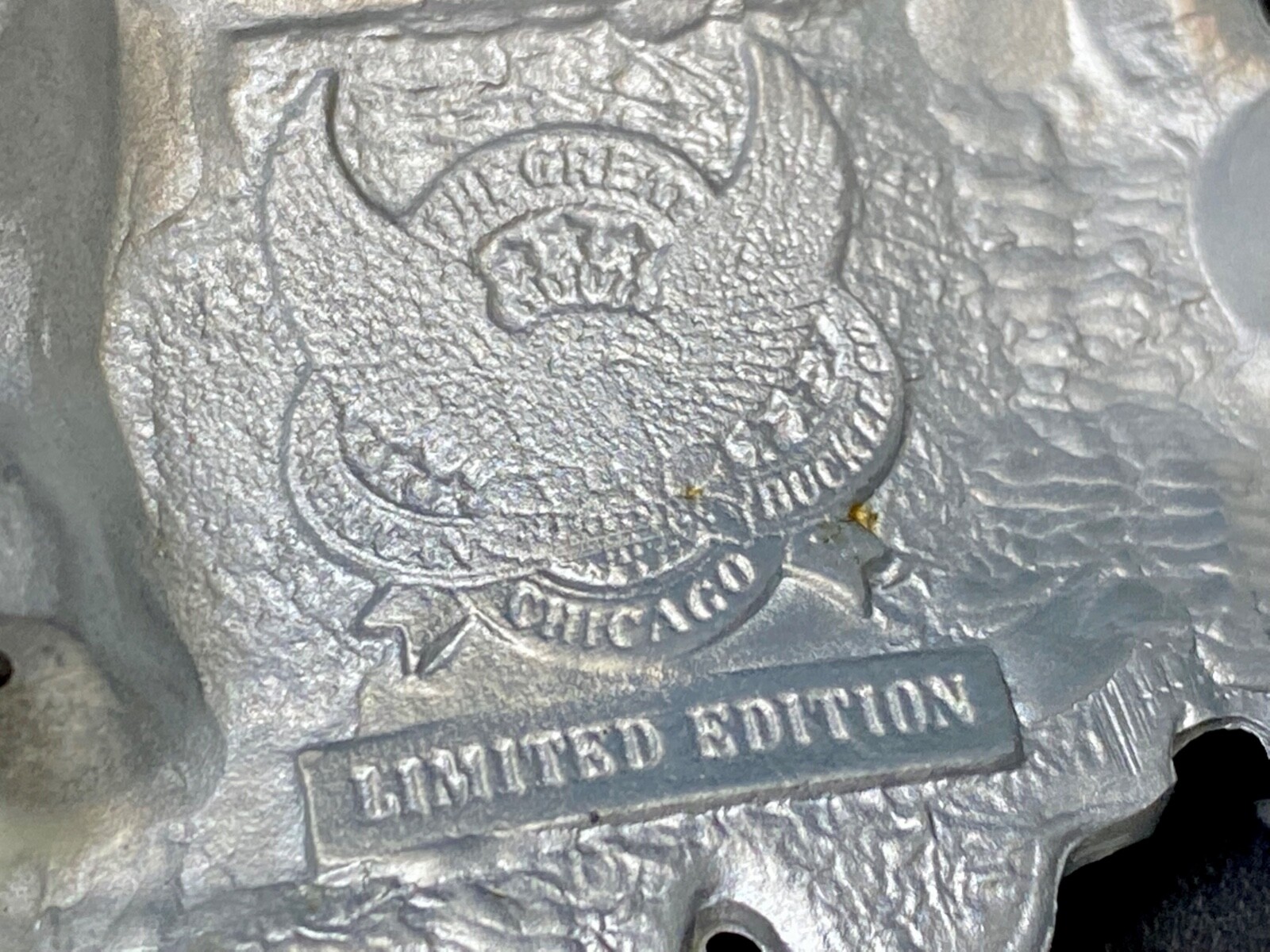 Steam Engine Train Locomotive Rail Road Collectors Vintage 1980 Belt Buckle