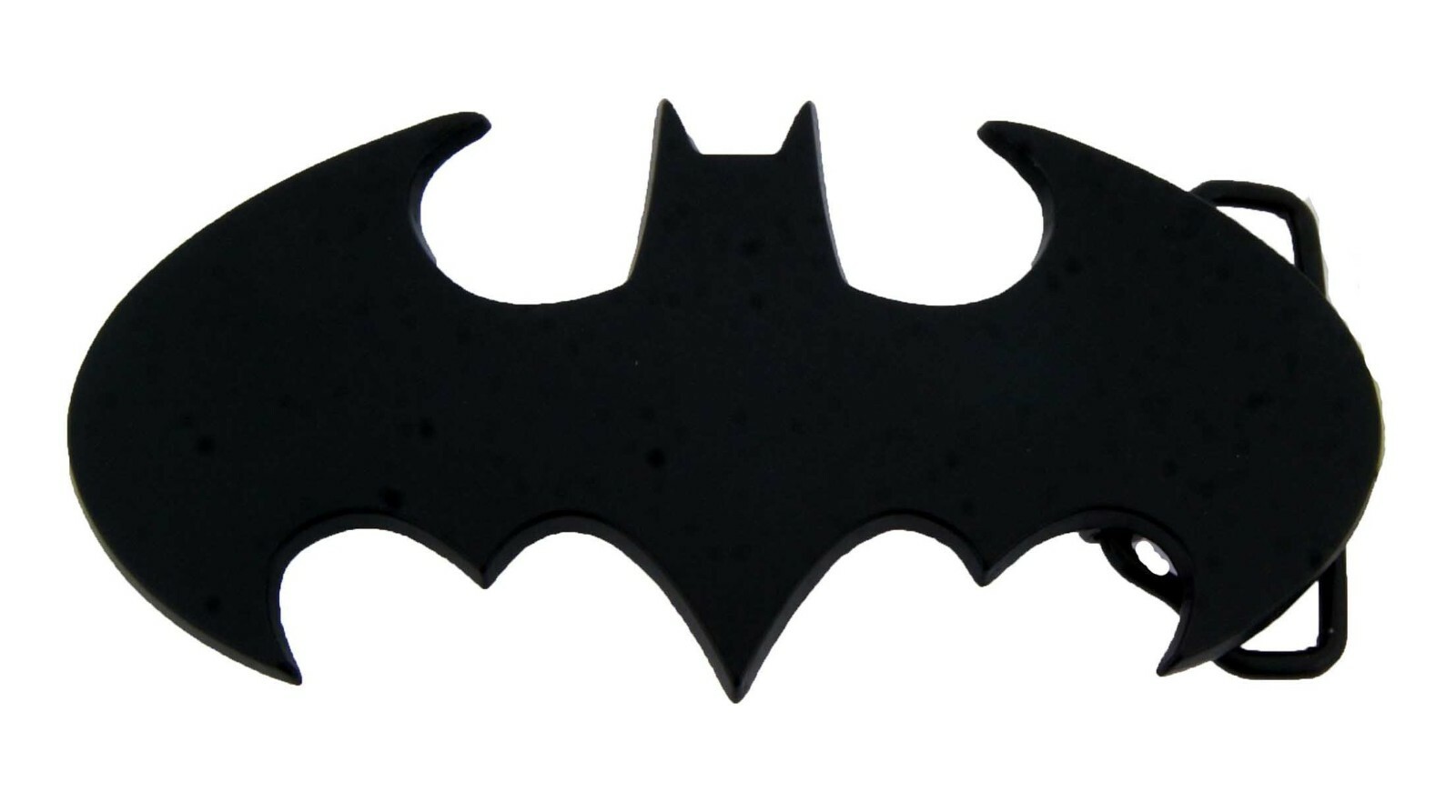 Batman belt buckle Halloween Costume DIE CUT JET BLACK DC Comics Men AUTHENTIC