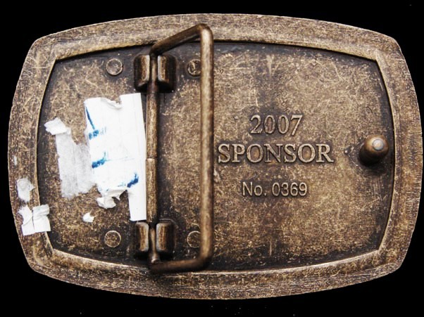 JF13119 2007 **AMERICAN VETERANS DISABLED FOR LIFE MEMORIAL** BRASSTONE BUCKLE