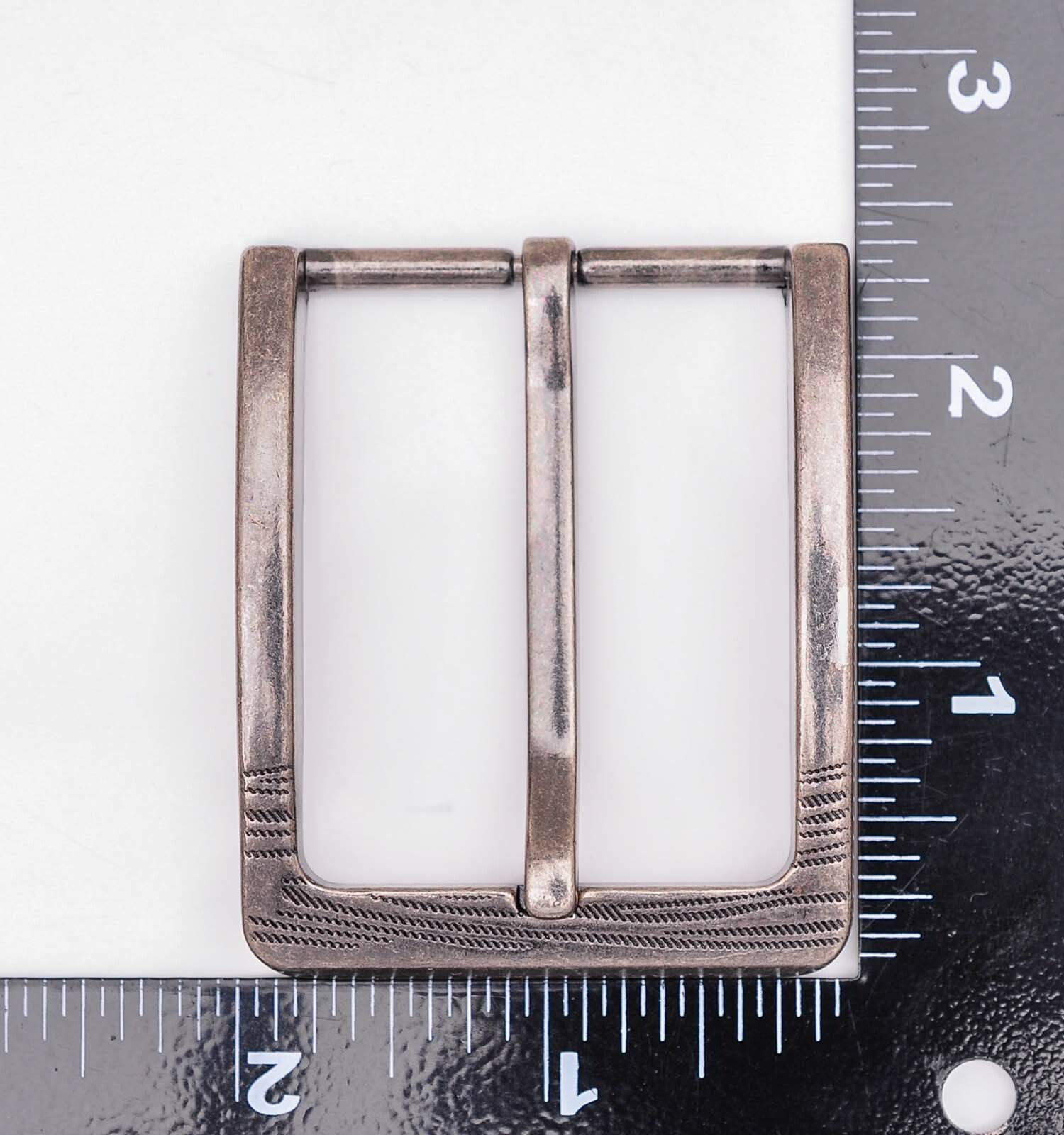 1-1/2&Prime; (40 mm) Nickel Free Single Prong Rectangular mens Belt Buckle Replacement