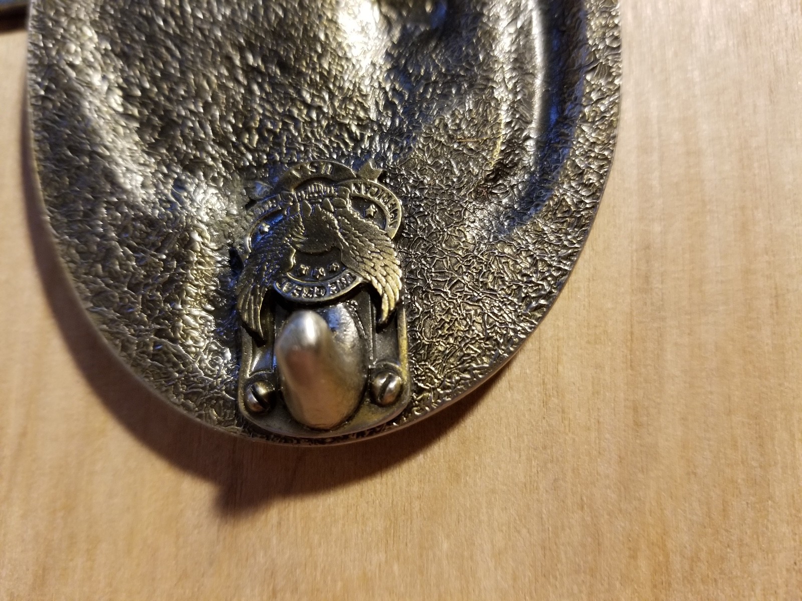Vintage Crown Royal Belt Buckle « The Spirit of Arizona » Still in Bag