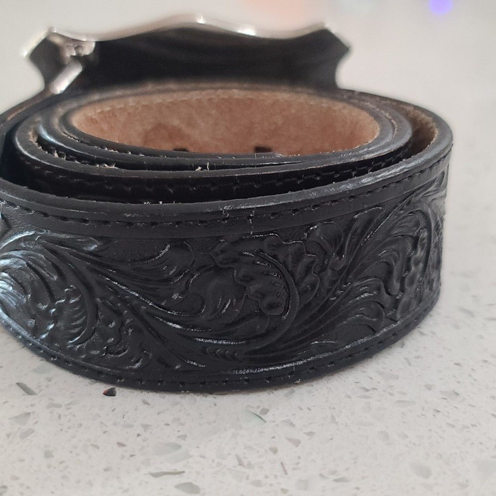 Justin Belt Longhorn Buckle Size 32