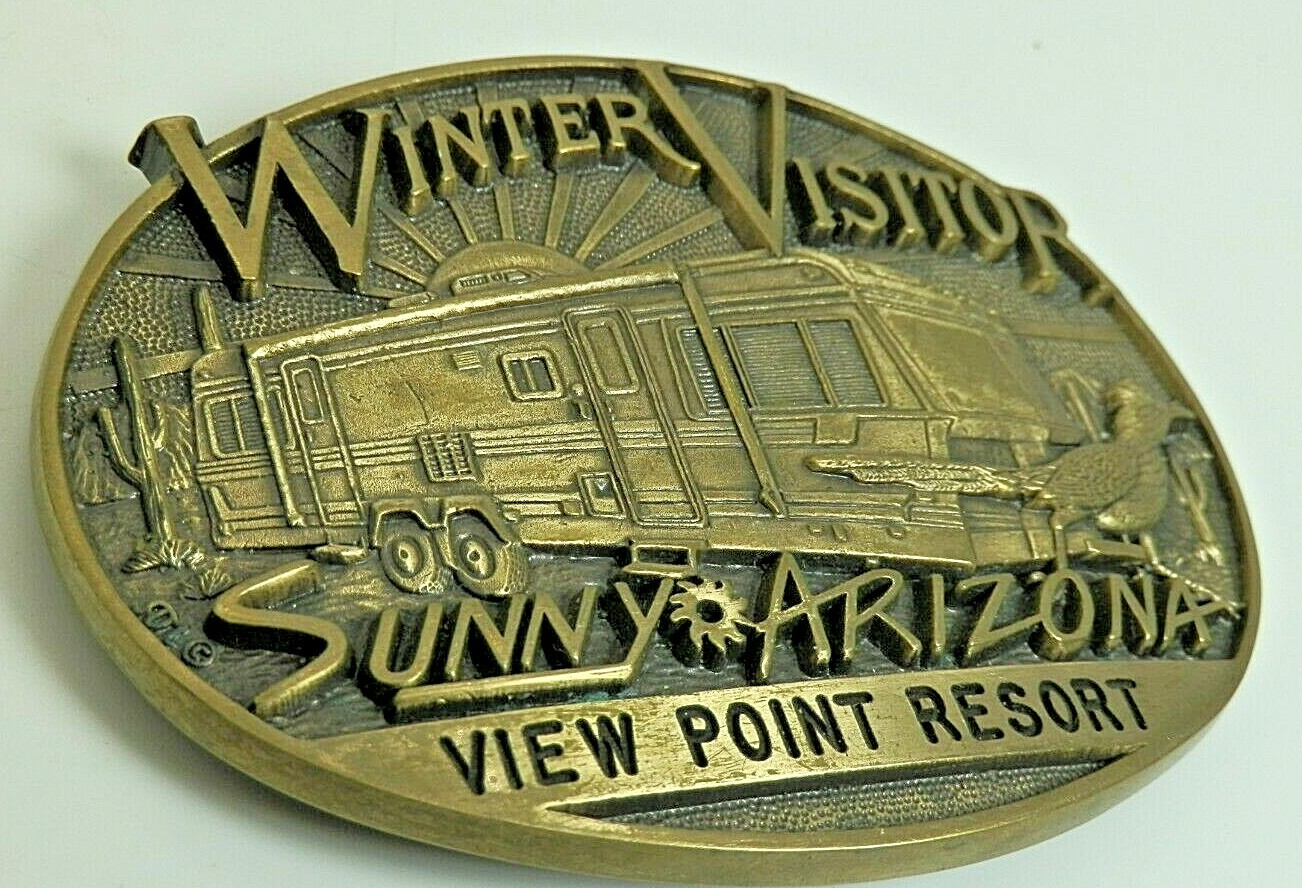 View Point Resort Brass Buckle, Winter Visitor Sunny Arizona by Award Design USA