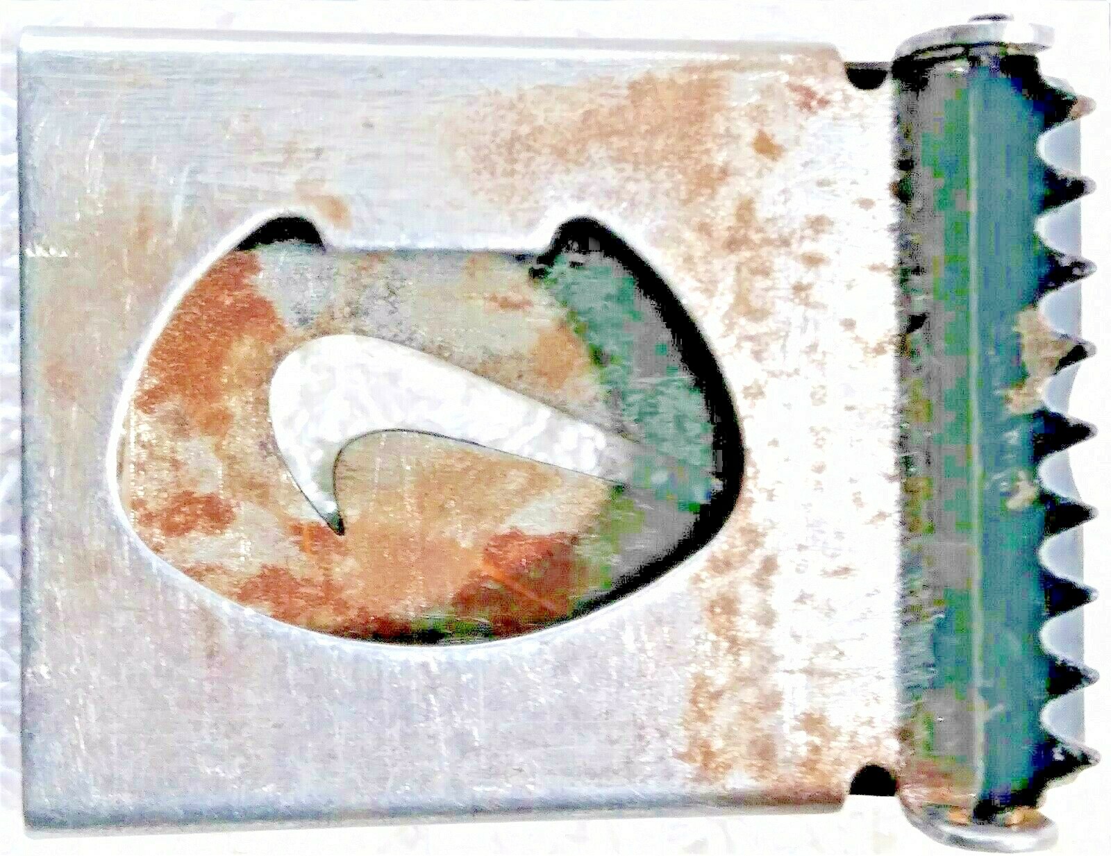 Nike Belt Buckle Swoosh Logo Bottle Opener W Great Patina yEAH