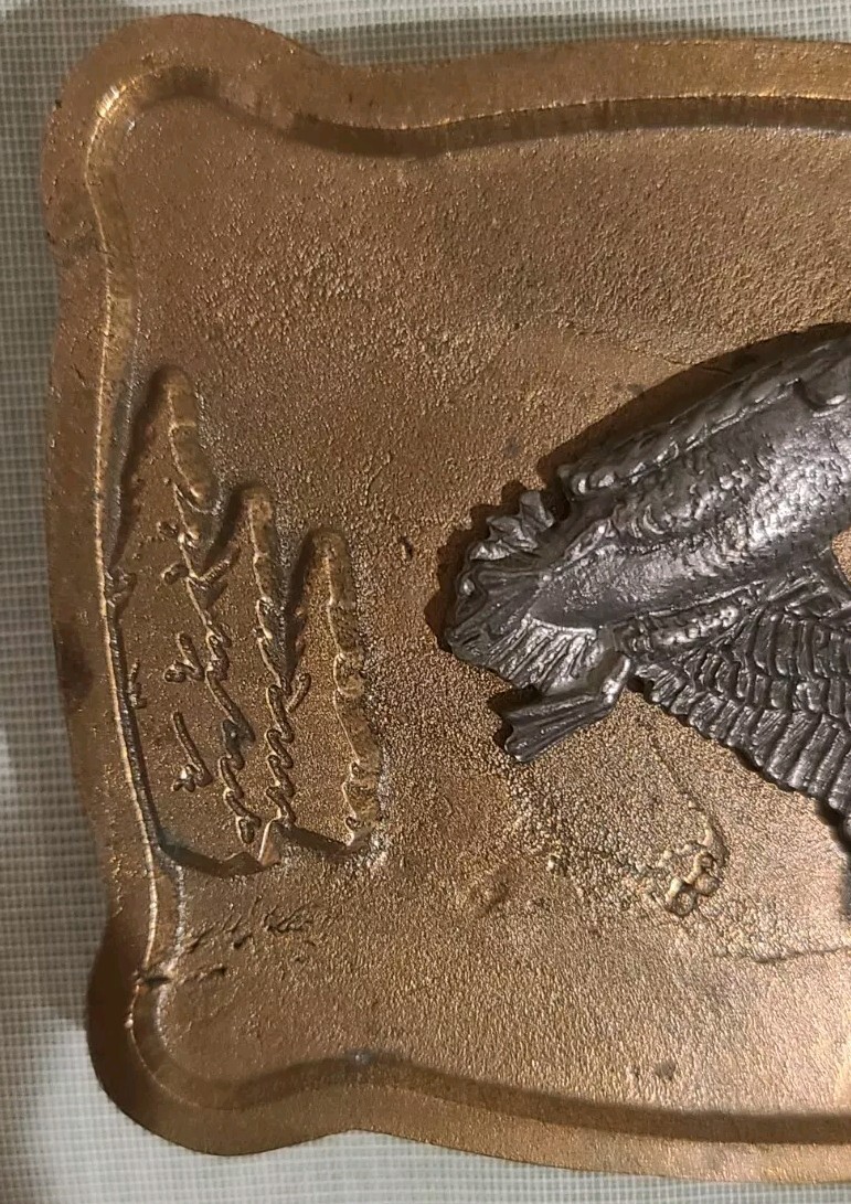 Belt Buckle Mens Flying Duck