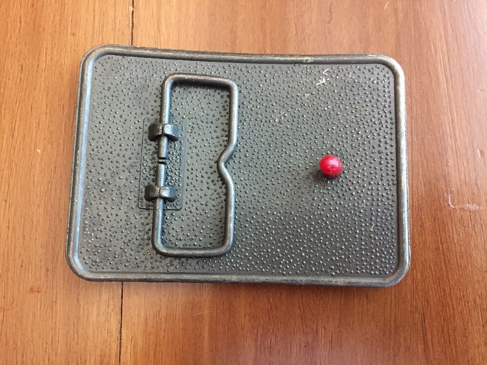 NRA Whittington Center Preserving Our Shooting Heritage Brass Belt Buckle