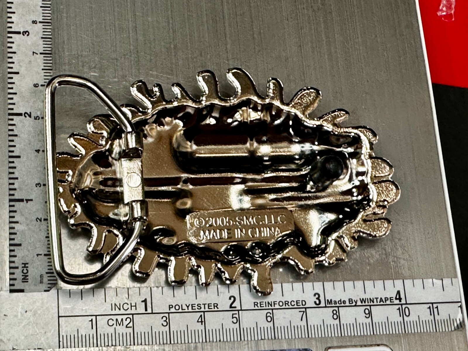 Water Squirt Gun – Alien Martian Shooter! Silver color 2005 SMC Gun Belt Buckle