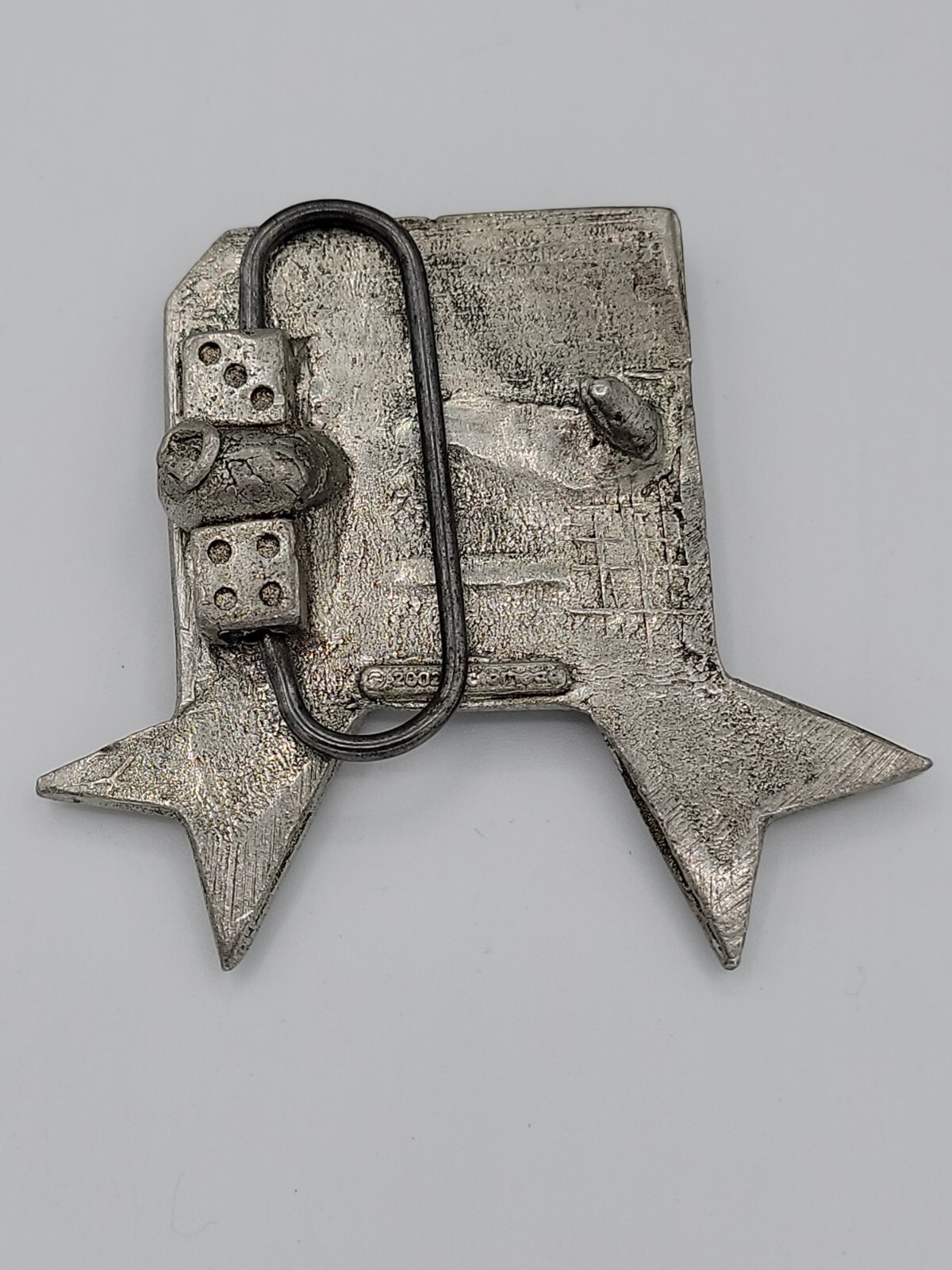 ELECTRIC GUITARS WITH AMP and Dice Lucky 7 BELT BUCKLE 2002