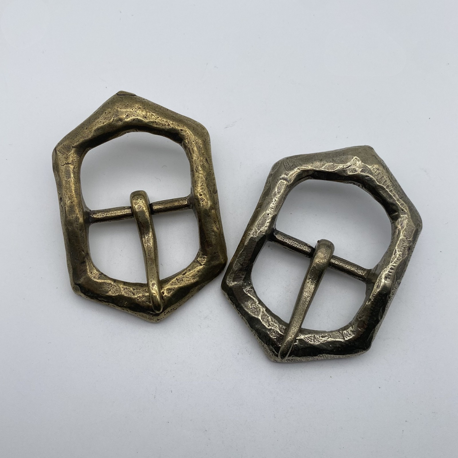 Antique Copper Casted Buckle,Retro Brass Plain Buckle