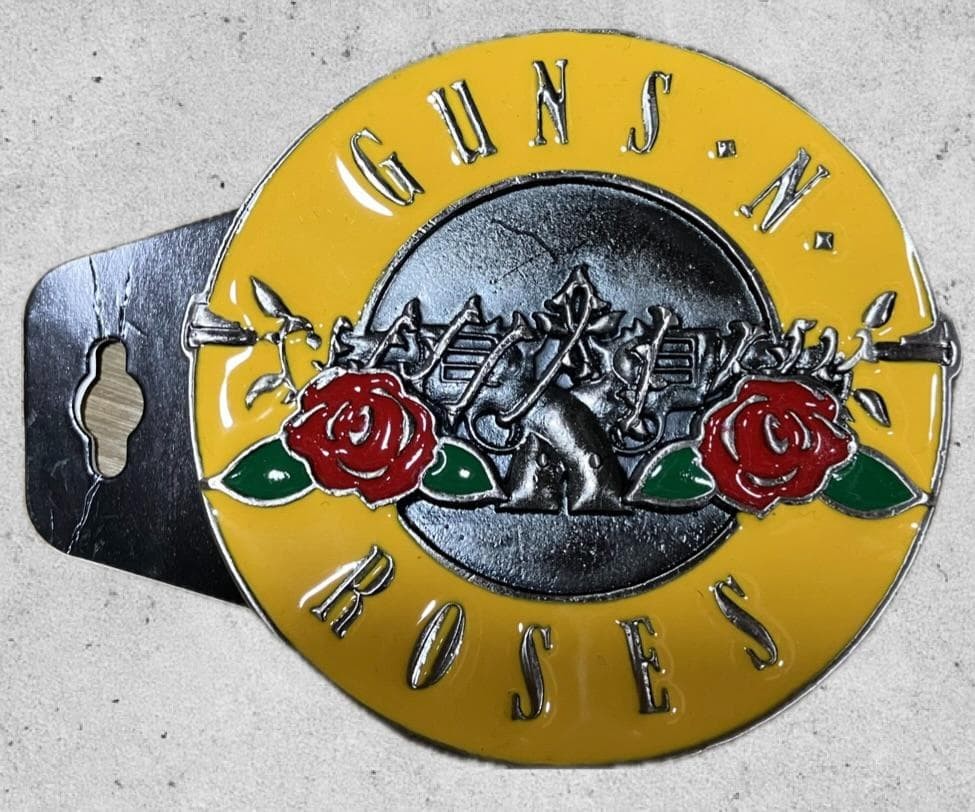 Officially Licensed Guns N&rsquo; Roses Logo Belt Buckle, 2005