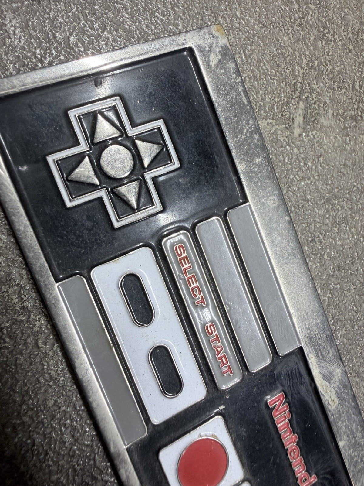 Vintage Nintendo Controller-Belt Buckle 1990’s Super Mario Brothers