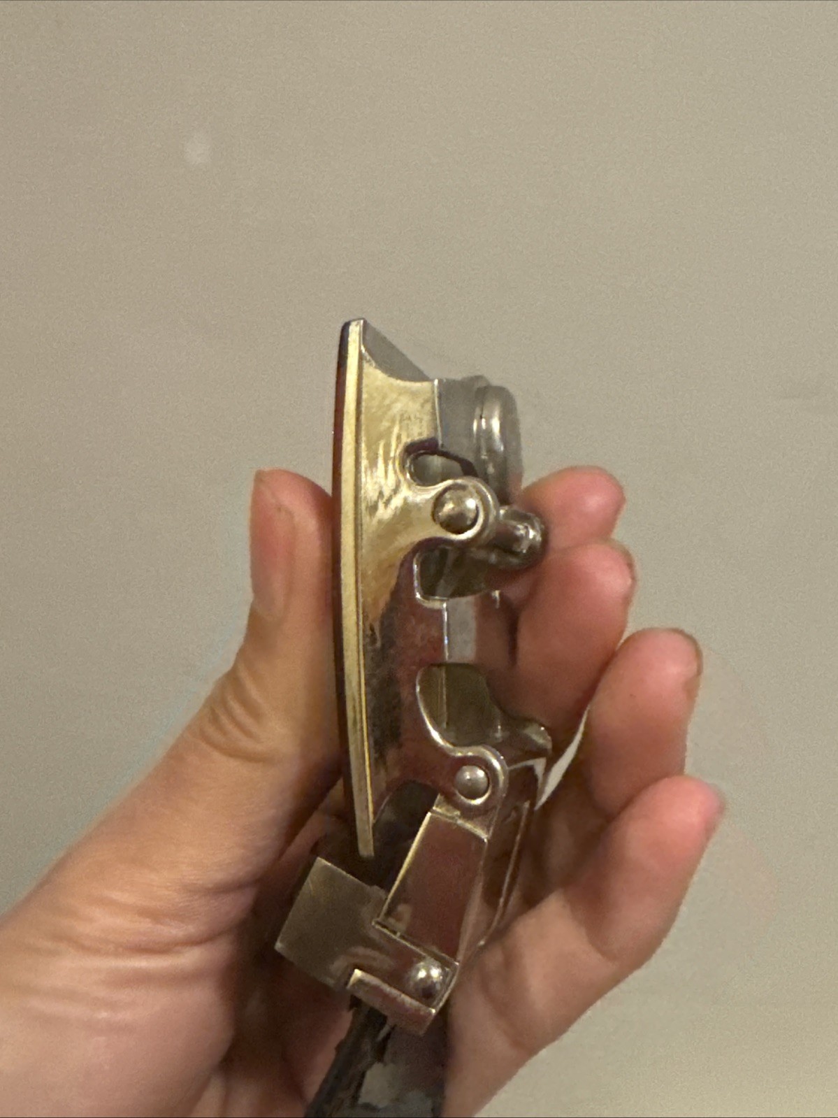 rare Louis Vuitton Belt Buckle Cellphone.