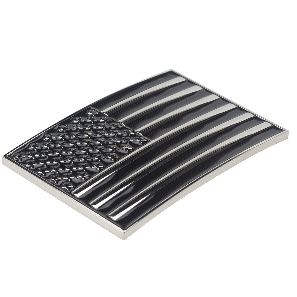 Flag Belt Buckle Western Cowboy Motorcycle Riding Belt Buckle