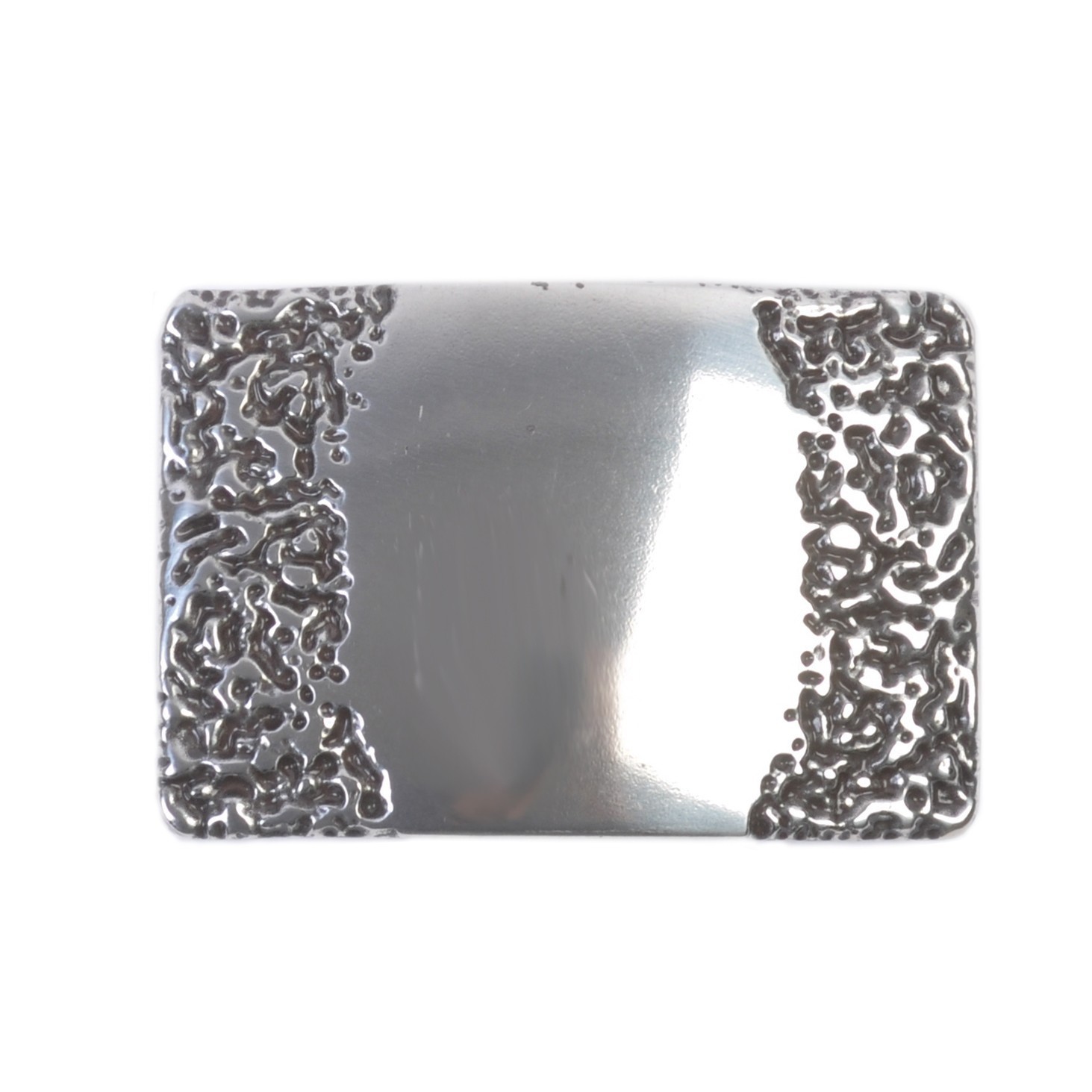Elliot Rhodes Textured Rectangle Belt Buckle 34929